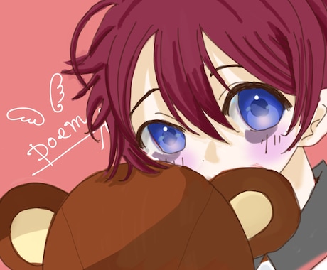 Xのアイコン作成します やさしくかわいい、貴方だけのSNSアイコン作ります！！！ イメージ2