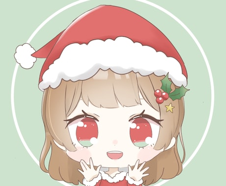 女の子のゆるいオリジナルキャラクターを作成ます イメージ1