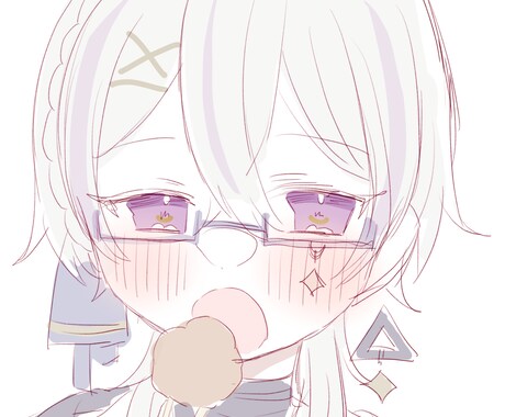 かわいいアイコンを描きます あなただけの、アイコンを制作させていただきます イメージ2