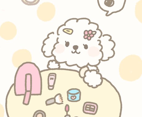 ゆるかわSNSアイコンかきます ゆるかわで温かみのあるイラスト イメージ2