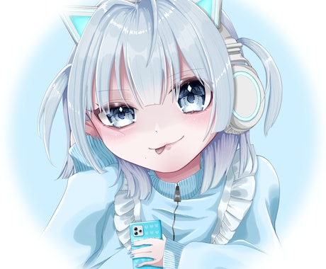 可愛い歌みたサムネイル♡1枚絵を描きます あなたの『かわいい』をイラストにします♡ イメージ2