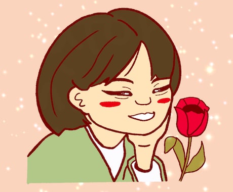 あなたらしさを表現＊アイコン等を制作します 顔出しに抵抗がある方におすすめ！SNS等のトップ画像に♡ イメージ1
