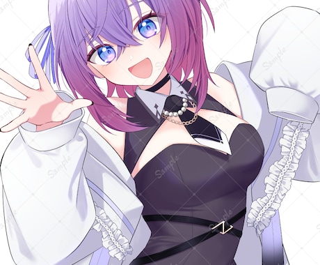 商用込！イラスト制作します 背景無し・キャラのみでサムネ・アイコンに使えるキービジュ イメージ2