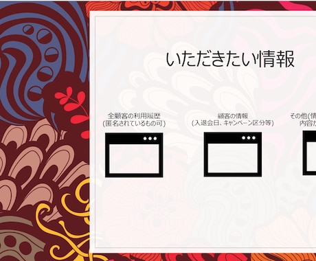 機械学習を用いた顧客の退会予測を行います 目的を絞ったデータ分析を行います イメージ2