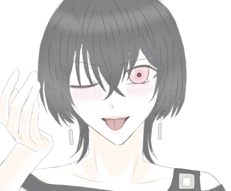 中性的なキャラのイラスト売ります 男の子でも女の子でも使用可です イメージ1