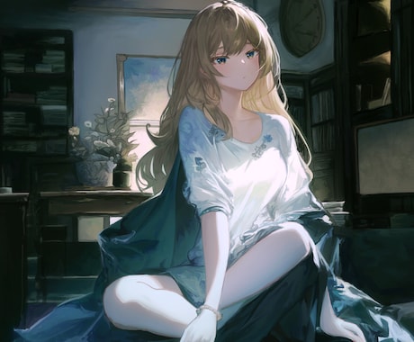 綺麗なイラスト描きます 商用利用可能です　厚塗り風な一枚絵描きます イメージ1