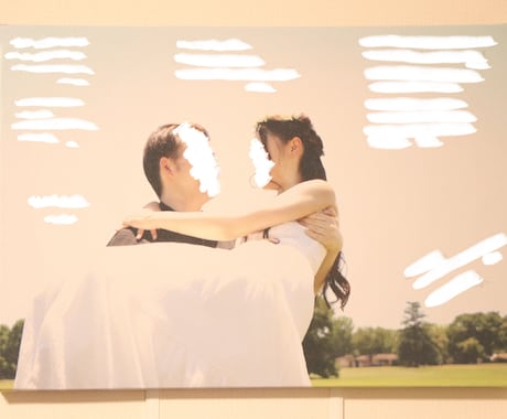 結婚式のウェルカムボード作ります ゲストを惹きつける世界に1枚だけのボードで式を華やかに＾＾ イメージ1