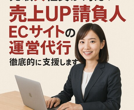 売上UP請負人！ECサイト運営、徹底ご支援します 元楽天社員＆コスメメーカー経営者が売上最大化を支援！ イメージ1