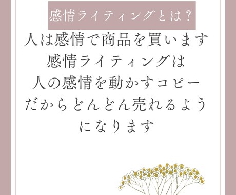 商品が売れる本物のセールスレターをプロが執筆します 感情ライティングを駆使し欲しいを生むセールスレターを書きます イメージ2