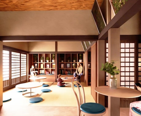 建築CGパースつくります イメージ1