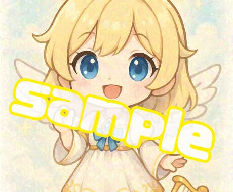 可愛いオリジナル2次元デフォルメイラスト作ります オリジナルグッズが作りたい方などにアイコンつくります。 イメージ2