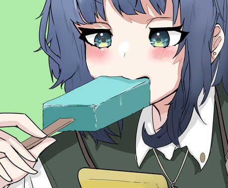 イラストアイコンやヘッダー、1枚絵などを描きます TwitterやLINEなどで使えるアイコン制作！ イメージ2