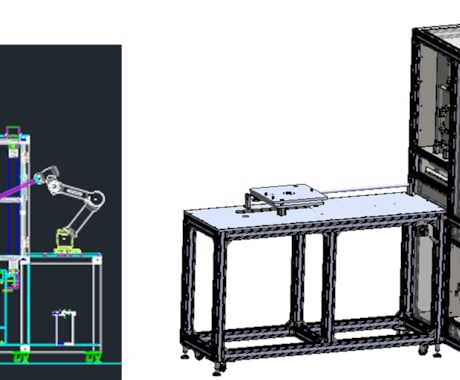 機械設計(2D図面～3Dモデル)対応します 現役の機械設計者が何でも対応します イメージ1