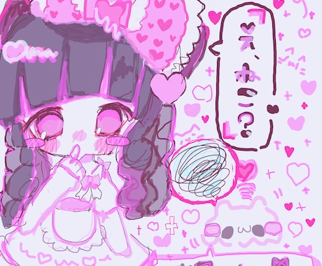 おまかせ☆簡易ゆめかわアイコン作成します わたしの感性でおえかきさせていただく簡易用のコースです！ イメージ2