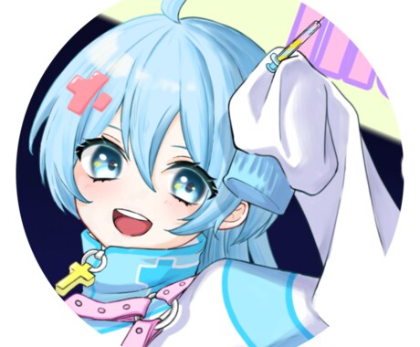 SNSで映えるかわいいアイコンイラストを作成します SNSで使いやすい構図と表情にこだわって作成致します！ イメージ2
