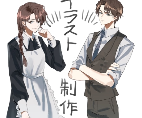 雰囲気/物語性のある厚塗りイラストを描きます イメージ1