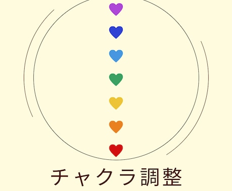 第１～第７チャクラの弱っているチャクラを整えます 弱っているチャクラを整えてポジティブに。 イメージ1