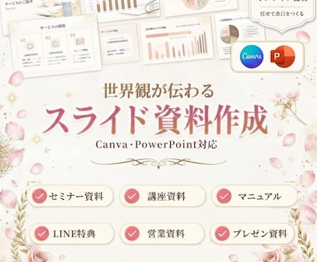 構成・文章から伴走！伝わる資料を作成します 「資料を作る」のではなく、「伝わる設計」を一緒につくる。 イメージ1
