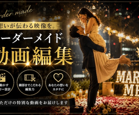 あなただけのPR動画を作ります イメージ1