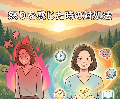 怒りの感情に対処するスキルをお伝えします 国家資格✖️経験10年以上のプロが伝授する実践的な対処スキル イメージ1