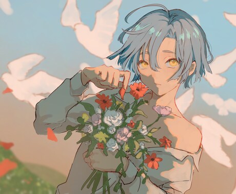 イラスト制作します 動画用イラストや立ち絵などご希望通りに制作します イメージ2