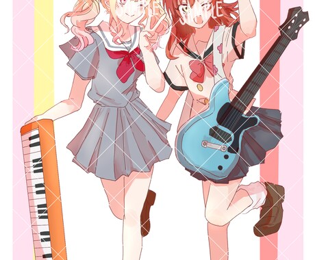 かわいいイラスト描きます 動画のサムネイルや立ち絵など描きます! イメージ2