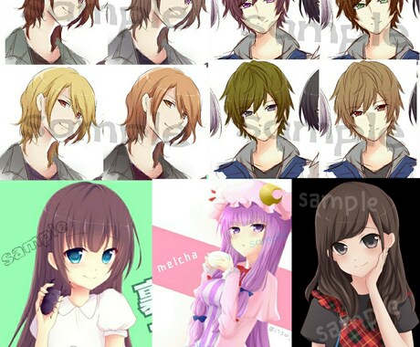 動画用・ヘッダー用イラスト製作、キャラクターデザインなどいたします。 イメージ2