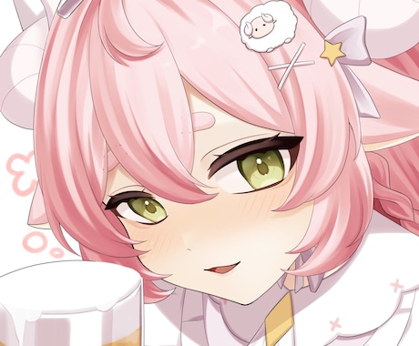 アイコン描きます 実績がないのでお試しでアイコンを描かせていただきます。 イメージ1