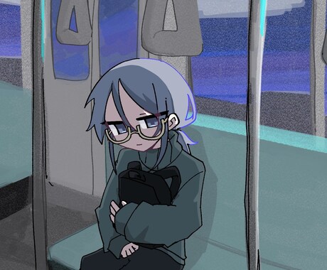 背景付き1枚絵を作成致します 背景付きの1枚絵を描かせて頂きます！ イメージ2