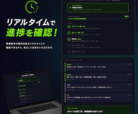 AIで印象的なミュージックビデオを制作します 楽曲の世界観を、映像で解き放つ。 イメージ2