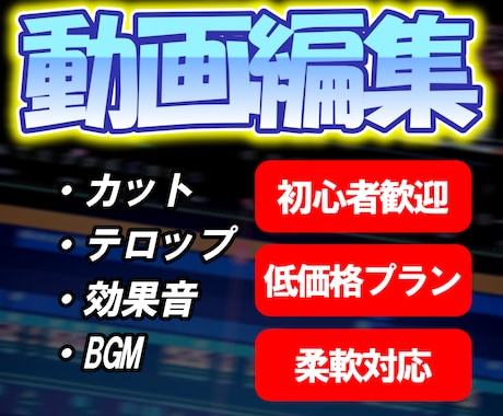 YouTube初心者の方、動画編集を承ります カットとテロップ中心で見やすく仕上げます イメージ1