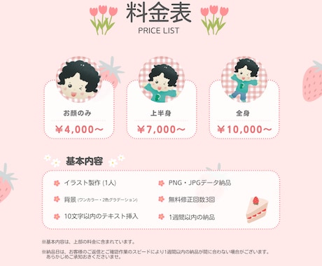 絵本のようなイラストを作成いたします SNSアイコン　ウェルカムボード　プレゼント　似顔絵等 イメージ2