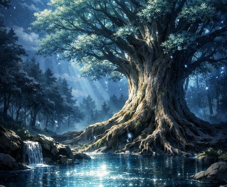 癒し・幻想系｜雰囲気重視のビジュアル提案をします 壁紙や個人利用向けの幻想的なビジュアル提案です イメージ2