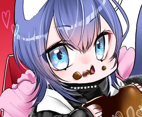 スピード納品！可愛いSDキャラアイコンお描きします 商用利用可。可愛いミニキャラでSNSを彩ります！ イメージ1