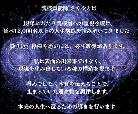 あらゆる悩みの根源を視抜き理想の現実へ再設定します 繰り返す不安を解き、未来を好転させるための深層霊視 イメージ2