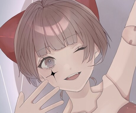 透明感のあるイラスト描きます SNSアイコンやTRPG立ち絵におすすめ イメージ2