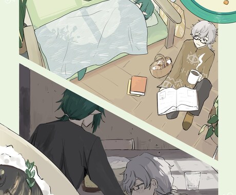 TRPGの立ち絵やアイコンを作成します 柔らかであたたかなイラストの提供を目指します！ イメージ2