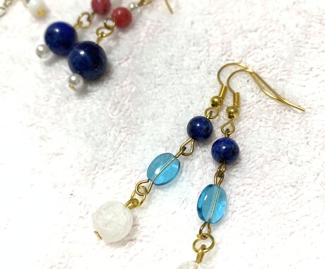 ハンドメイドアクセサリー作ります 不安な時期をアクセサリーで気分上げて乗り切りましょう(^^) イメージ1