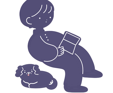 おだやかなイラスト作成します アイコン、名刺、グッズなど使いやすいイラスト。 イメージ2