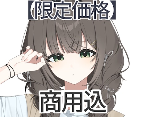 先着5名様限定】SNSアイコン・1枚絵を制作します イメージ1