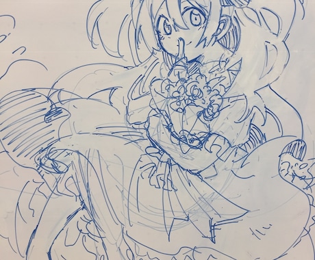 ラインやツイッターなどのアイコンを描きます イメージ1