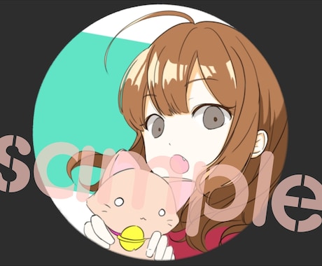 お手軽価格でかわいいオリジナルアイコン描きます かわいいからかっこいいまで！お気軽になんでもご相談ください！ イメージ2
