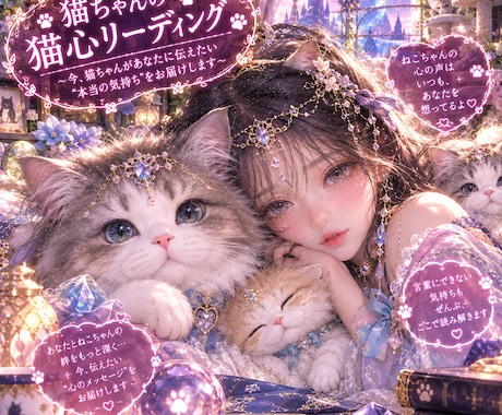 猫心リーディング。愛猫の声をあなたに届けます イメージ1