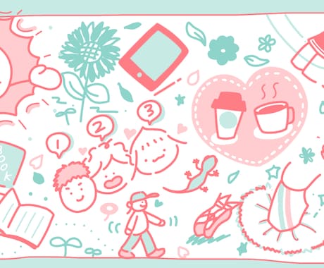 愛されゆるかわイラストお描きします あなたの好きをぎゅぎゅっと詰めこみます。 イメージ1