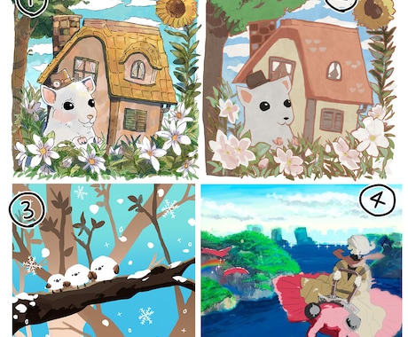 絵本制作|表紙・挿絵描きます 最短1週間|商用可|電子書籍・紙版対応 イメージ2