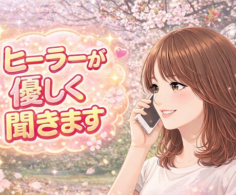 今すぐ話したい…しんどい時に／ヒーラーが聞きます 恋愛/仕事/家族/人間関係/体調/お金の問題/愚痴/悩み相談 イメージ1