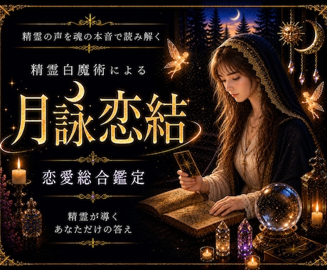 精霊との共鳴、停滞したご縁を導きます 精霊白魔術を通じて、あなたの恋愛運命を好転へ導きます イメージ1
