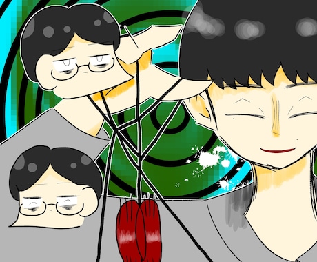 シンプルな似顔絵を描きます シンプルで使いやすい似顔絵を描きます。 イメージ1