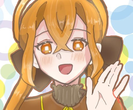 あなたのイメージキャラでアイコンを作成します 絵柄を選べる可愛いディフォルメで、キャラデザから承ります イメージ1