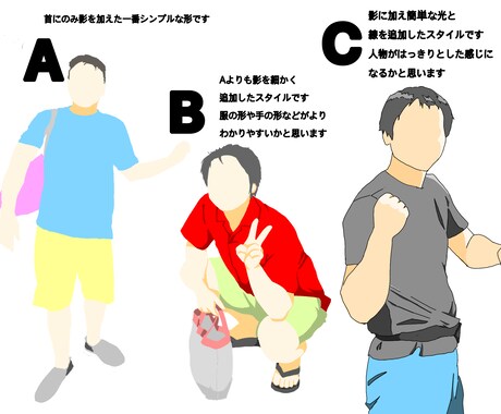 多様に使えるシンプルイラスト描きます 写真を元にシンプルなシルエットイラスト描きます イメージ2